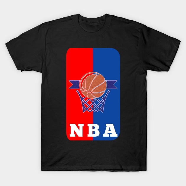 NBA artwork T-Shirt by kimmumii